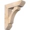 Ekena Millwork Legacy Slat Smooth Bracket w/ Offset Brace, Douglas Fir, 7 1/2"W x 26"D x 30"H BKT0806X26X30LEC06SDF - alternate 1